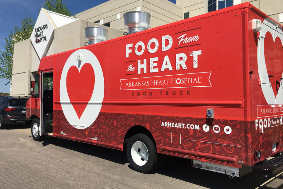 The Arkansas Heart Hospital may be the first in the U.S. to own a food truck. Ramen will be one specialty.
