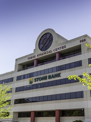 Stone Bank's new branch at 900 S. Shackleford Road in Little Rock.