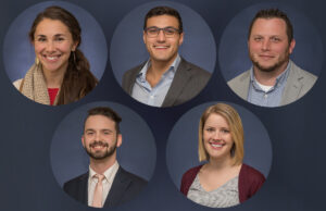 Clockwise from top left: Chelsea Stockdale, Catalin Jansen, Keith Tilley, Amanda Young and Christian DavisiProv LLC