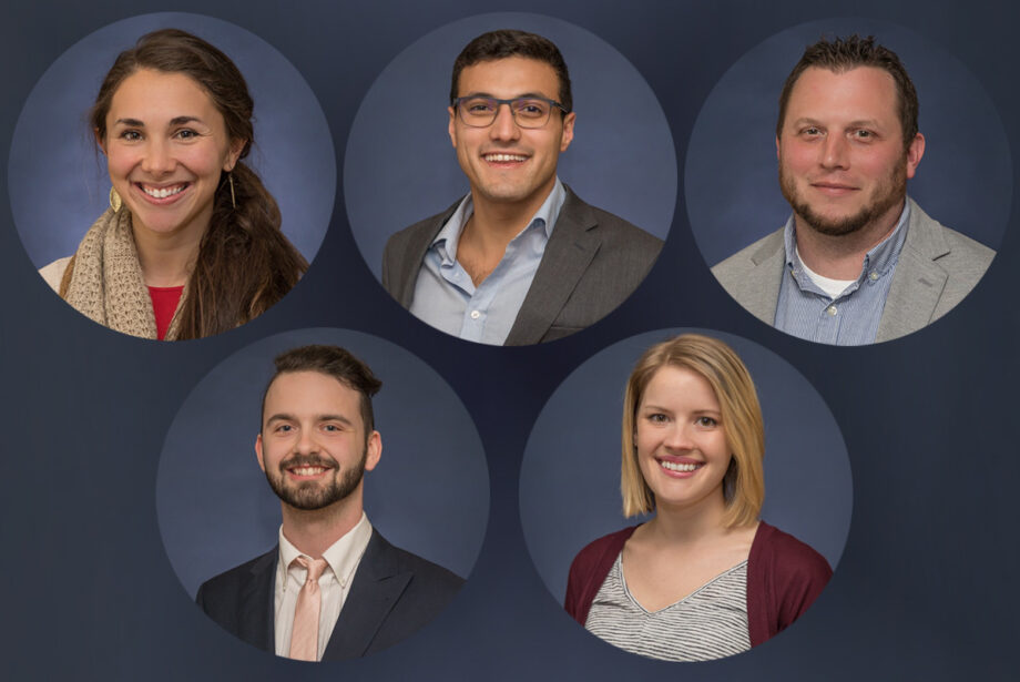 Clockwise from top left: Chelsea Stockdale, Catalin Jansen, Keith Tilley, Amanda Young and Christian DavisiProv LLC