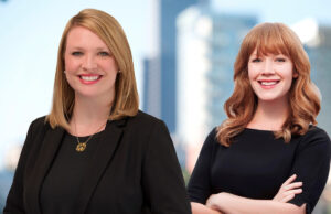 Allyson Pittman Gattin and Kathryn Heller of Ghidotti Communications