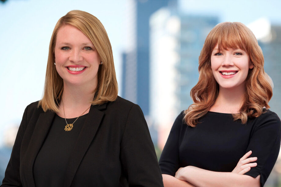 Allyson Pittman Gattin and Kathryn Heller of Ghidotti Communications