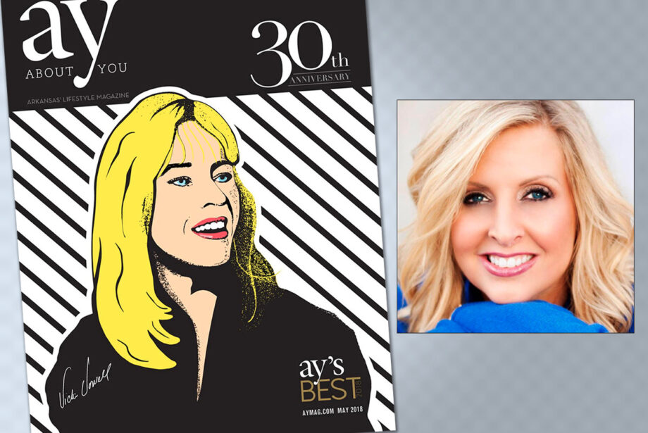 AY Magazine Founder Vicki Vowell appears on the cover of this month's anniversary issue. Heather Baker (inset) has been AY's publisher since February 2017.