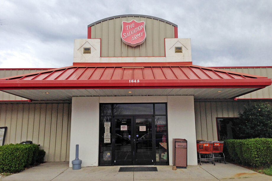 Donations of household items are up at thrift shops such as Salvation Army and Goodwill, and people downsizing is one of the reasons why.