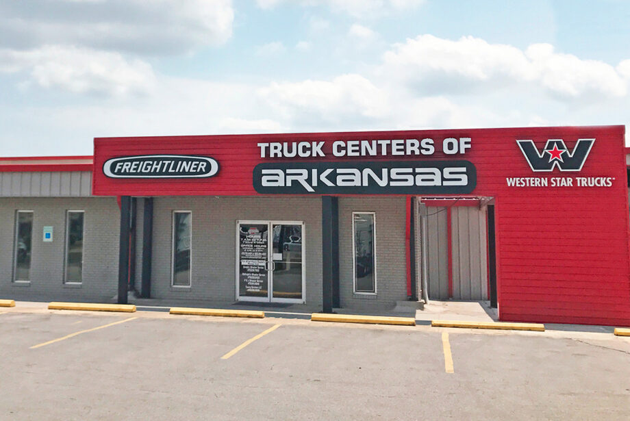 Truck Centers of Arkansas' Springdale location at 2675 W. Sunset Ave.