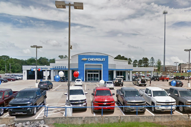 The former Landers Cheverolet at 19246 Interstate 30 in Benton
