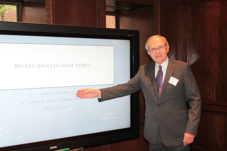 Howard W. Brill made an ethics presentation recently questioning the propriety of lawyers’ use of GoFundMe.