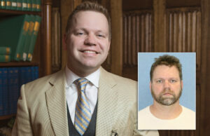 Matthew Henry, as he appeared in 2014, has been jailed since March 22 (inset).