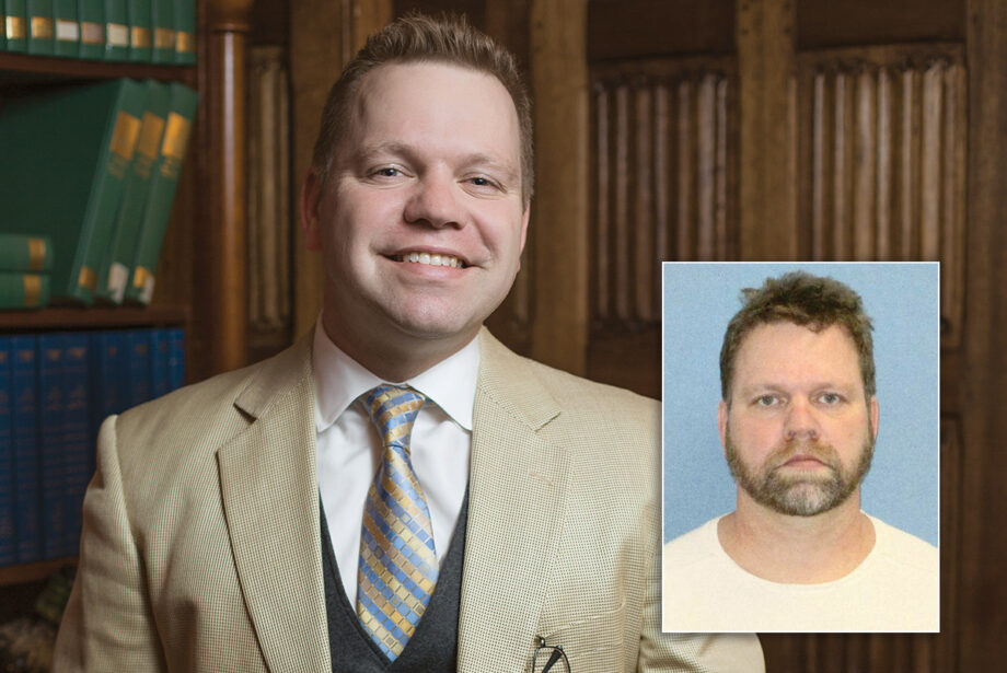 Matthew Henry, as he appeared in 2014, has been jailed since March 22 (inset).