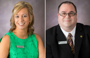 Melissa Wood and Scott Shelby of Citizens Bank