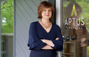 Sarah Catherine Gutierrez of Aptus Financial in Little Rock.