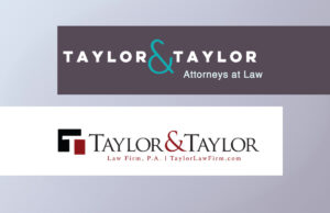The top logo comes from the Benton law office, and bottom is from the Little Rock firm.