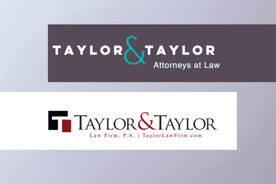 The top logo comes from the Benton law office, and bottom is from the Little Rock firm.