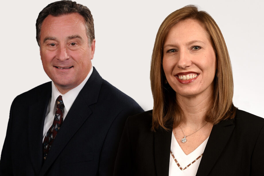 Brian Cotten and Amanda George of UAMS