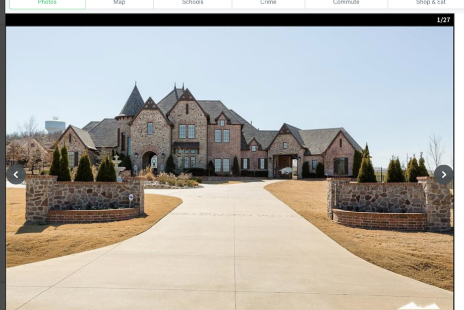 The listing for&nbsp;4903 E. Maywood Road, Fayetteville, on Trulia.com.