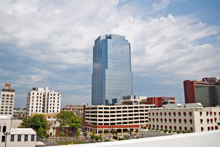 The Stephens Inc. Building in downtown Little Rock