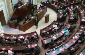 The Arkansas Senate will soon join the Arkansas House of Representatives (seen above) in offering live footage of its sessions.