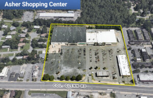 The Asher Shopping Center at 6420 Col. Glenn Road