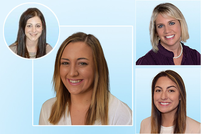 Kasey Brown, Sidney Roach, Angie Young and Margot Miller of Colliers International Arkansas