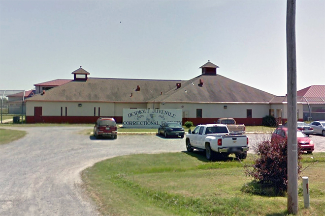 The Dermott Juvenile Correctional Facility as it appeared in May 2014 while South Arkansas Youth Services Inc. of Magnolia was in charge of managing the center.