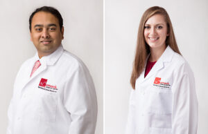 Dr. Chithu Duvoor and Dr. Jacqueline Conger &nbsp;St. Bernards Medical Center