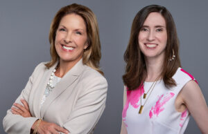 Jennifer LaPerre of Mercy Virtual and Meredith Lowry of Wright Lindsey & Jennings