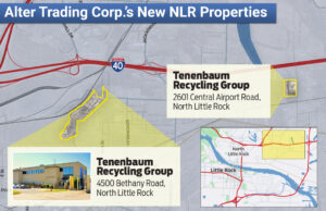 Alter Trading Corp.'s purchase of Tenenbaum Recycling Group included two buildings on 35 acres in North Little Rock.