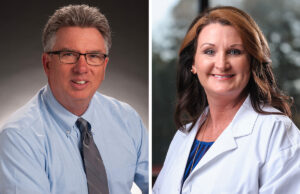 Dr. David Persson and Katherine KnightSaline Internal Medicine Associates