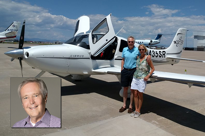 James Fallows will discuss his book, "Our Towns: A 100,000-Mile Journey Into the Heart of America," written with his wife Deborah Fallows about flying their Cirrus SR-22 throughout the U.S.