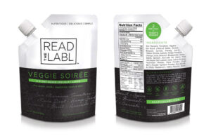 One of ReadtheLabl's sauce offerings, "Veggie Soirée"