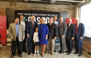 Gas Pos executives and officials announce Thursday that the company has relocated its headquarters to North Little Rock and will create 30 jobs.&nbsp;