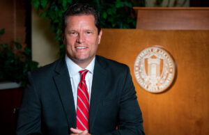 Mark Power, vice chancellor for university advancement at the University of Arkansas in Fayetteville, is in the midst of a major capital campaign that has raised its target sum to $1.25 billion. “One thing I have noticed is there is a passion for the University of Arkansas unlike others, in my opinion,” he said.