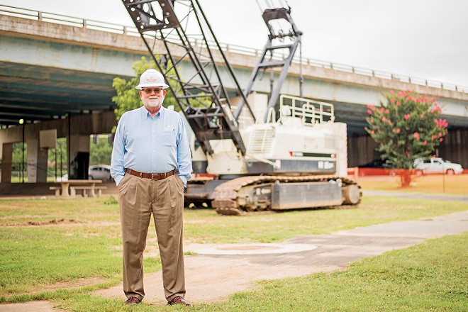 Mark Windle, vice president of Arkansas operations for Manhattan Road & Bridge.