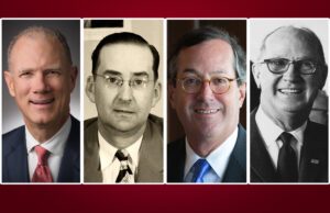 The Arkansas Business Hall of Fame's 2019 inductees are Claiborne P. Deming of Murphy Oil, the late Joe M. Steele of Steele Canning and Springdale Canning, Warren A. Stephens of Stephens Inc. and the late John W. Tyson of Tyson Foods.