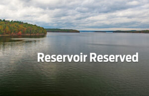 Potential site of a floating array of solar panels on Lake Maumelle.