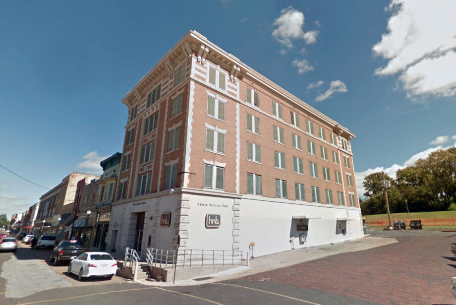 The former Helena National Bank building in downtown Helena