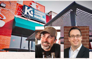 Selling a piece of his coffee venture became a bitter experience for Tom Kennedy, left. "“I had no clue any of this was coming because I was left
in the dark by my attorney, Travis Story," seen on right.