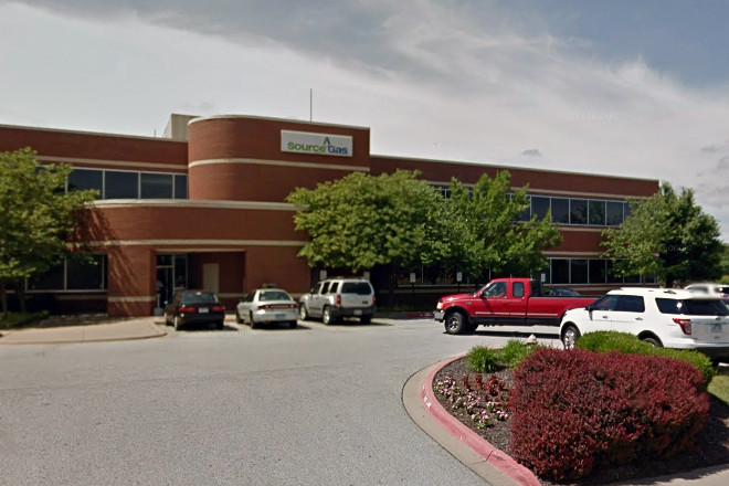 The former home of Source Gas at 655 E. Millsap Road in Fayetteville, seen above as it appeared in 2013.