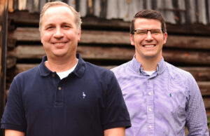 Marc Cathey and Terry Jacks of Pettit & Pettit Consulting Engineers