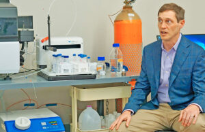 Brandon Thornton, CEO of Steep Hill Arkansas, which will be testing medical cannabis for purity and potency.