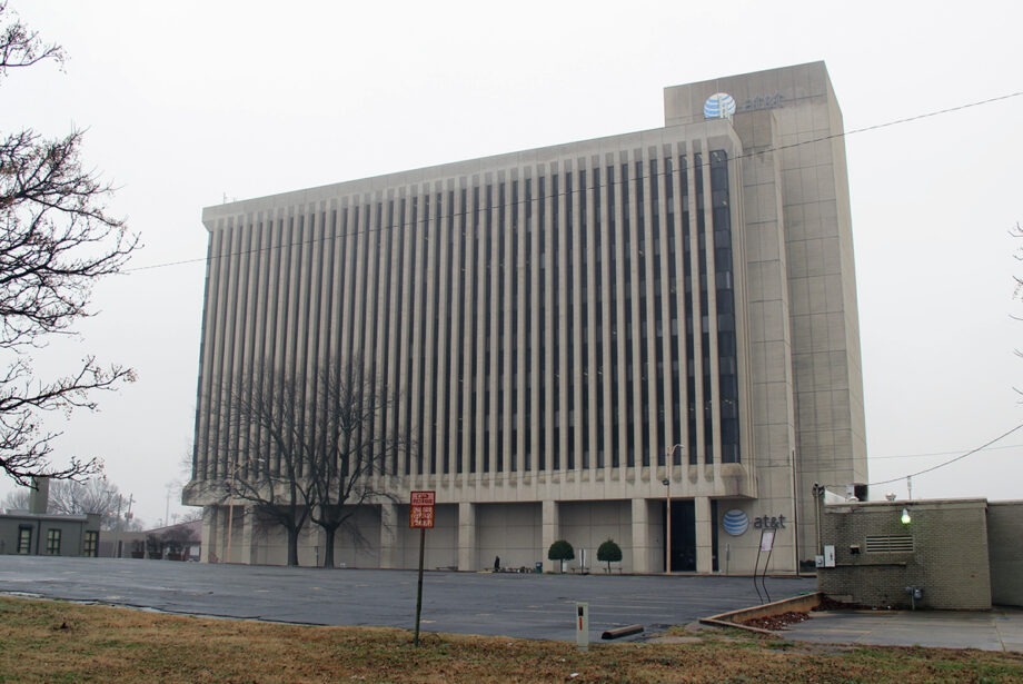 The AT&T Building at 1111 W. Capitol Ave. in Little Rock