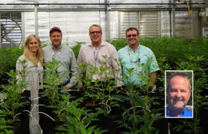 The leadership Bold Team, from left, are Director of Human Resources Misty Drennan, her husband and COO Mark Drennan, Director of Customer Relations Robert Lercher, Director of Inventory and Quality Control Cayne Orman, and CEO Danny W. Brown, shown inset.