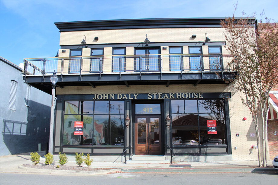 John Daly Steakhouse at 912 and 910 Front St. in Conway is the subject of a minority partner&rsquo;s Chapter 7 bankruptcy petition.