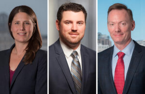 Rachael Padgett, Nathan Read and Stanton Strickland of Mitchell Williams Selig Gates & Woodyard