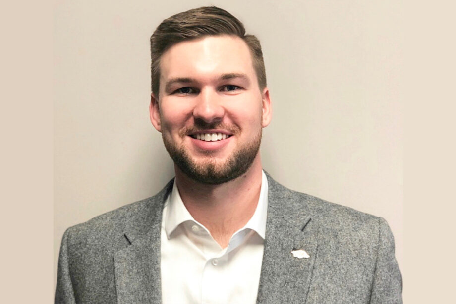 Colton Primm of the Razorback Foundation