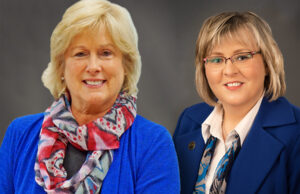 &nbsp;Courtney Pledger and Mona Dixon