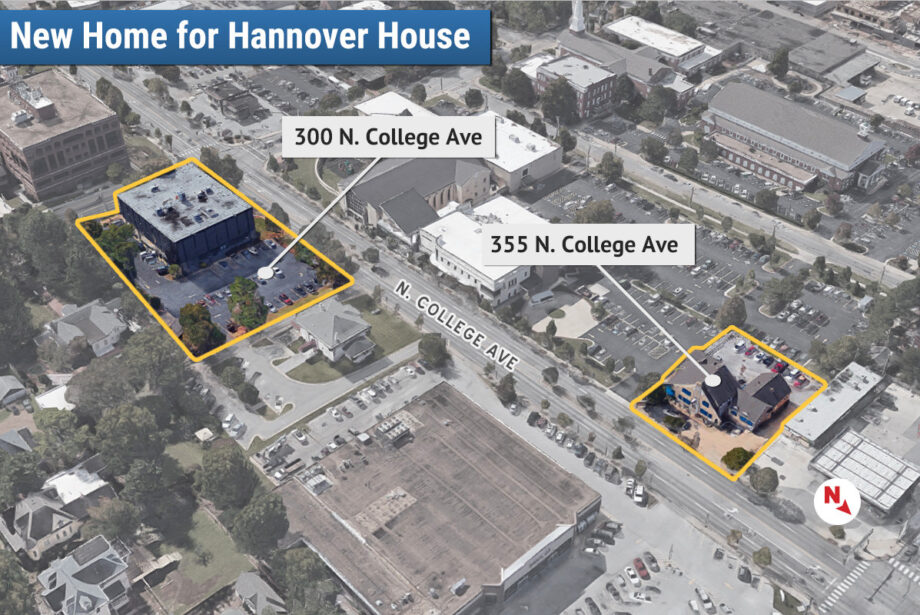 Hannover House left their former location at 300 N. College Ave. in Fayetteville, taking up residence just down the street at 355 N. College Ave.