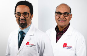 Dr. Rudolph Bowens Jr. and Dr. Bose Manyam of St. Bernards Medical Center