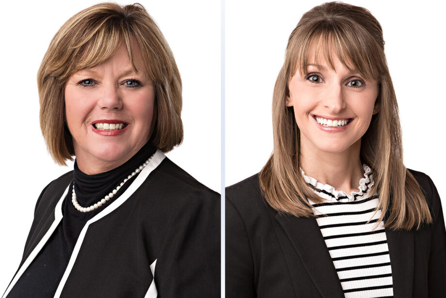 Teresa Roche and Deania Vanhoozer of Arvest Bank