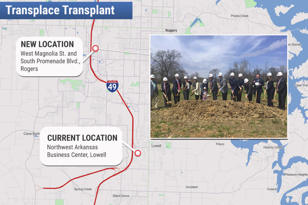 Transplace Be Code Transplace Begins Work on New Center in Rogers